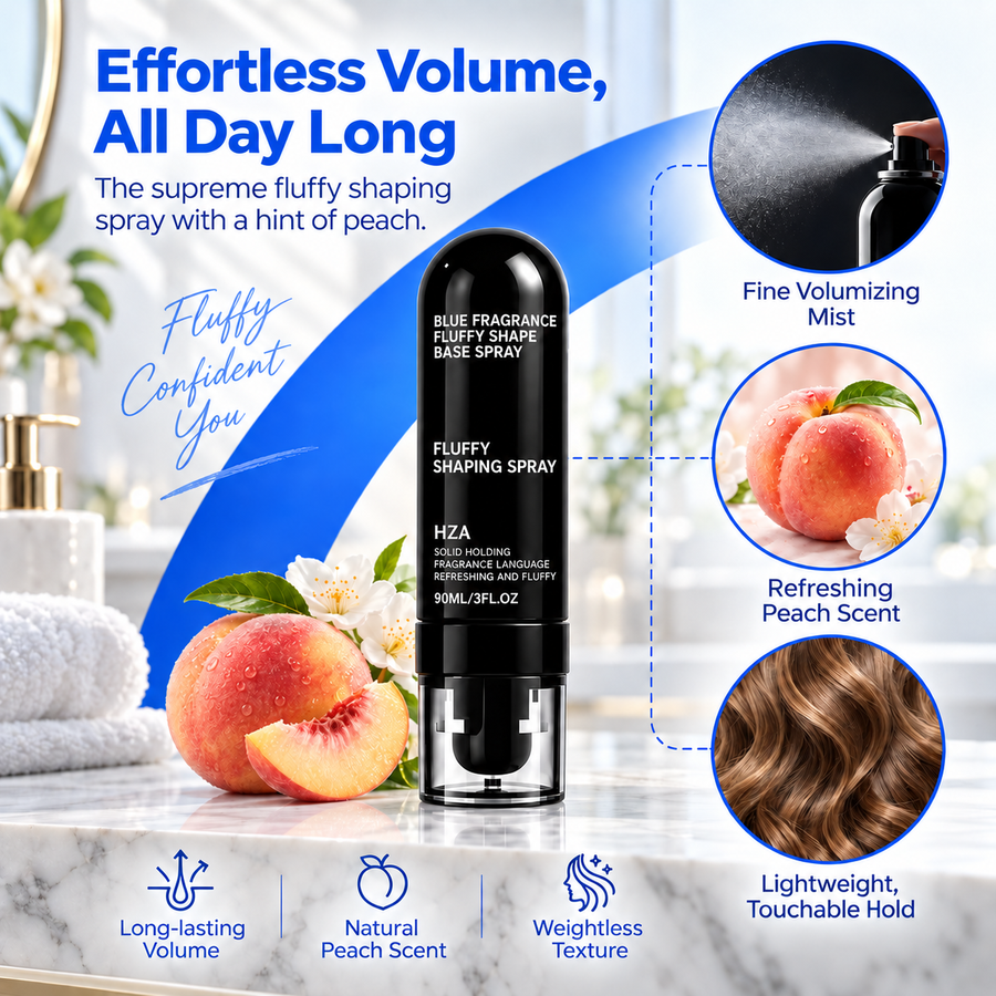 Instant Hair Volume Spray – Transform Flat, Lifeless Hair Into Soft, Fluffy & Full-Looking Hair All Day