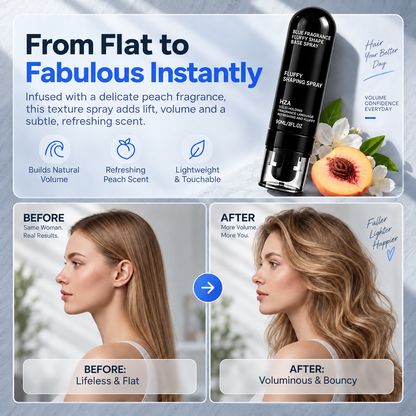 Instant Hair Volume Spray – Transform Flat, Lifeless Hair Into Soft, Fluffy & Full-Looking Hair All Day