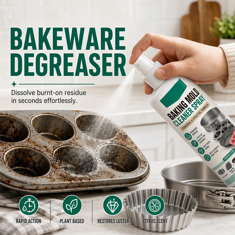 🔥 TODAY ONLY: Buy 1 Get 1 FREE🧴  ✨ Gentle Formula Baking Mold Cleaner Spray