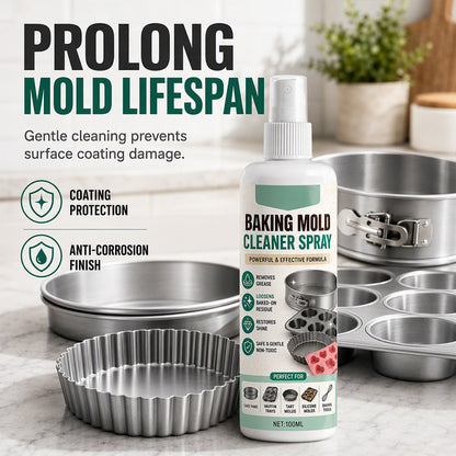 🔥 TODAY ONLY: Buy 1 Get 1 FREE🧴  ✨ Gentle Formula Baking Mold Cleaner Spray